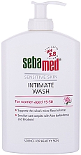 Żel do higieny intymnej dla kobiet w wieku 15-50 lat - Sebamed Sensitive Skin Intimate Wash — Zdjęcie N1