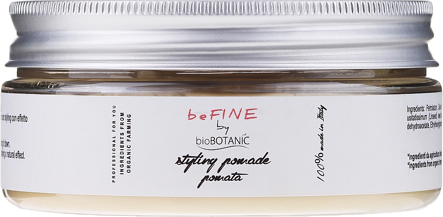 Pomada do stylizacji włosów - BioBotanic BeFine Styling Pomade — Zdjęcie N1