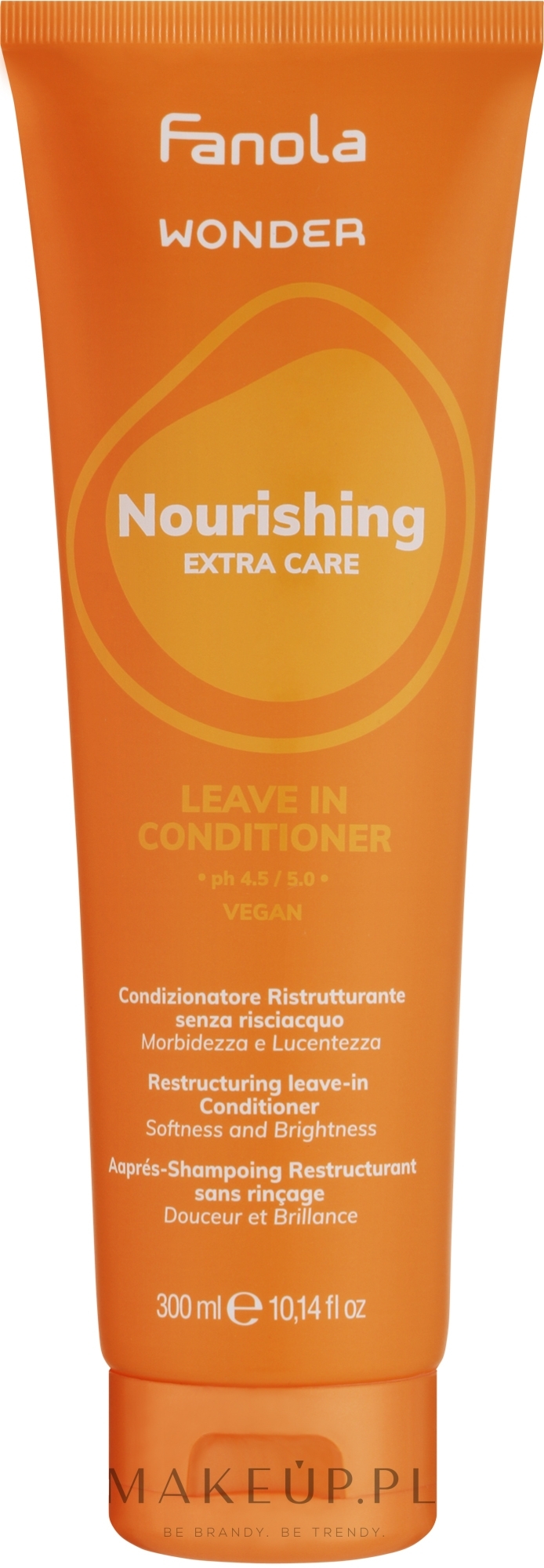 Odżywka bez spłukiwania zapewniająca intensywne nawilżenie i połysk - Fanola Wonder Nourishing Leave In Conditioner — Zdjęcie 300 ml