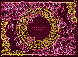 Kup Versace Crystal Noir - Zestaw (edt 90 ml + edt/mini 5 ml + sh/gel 100 ml + b/lot 100 ml)