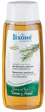 Szampon przeciw wypadaniu włosów - Lixone Rosemary And Birch Anti Hair Loss Shampoo — Zdjęcie N1