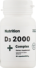 Kup Suplement diety Witamina D3 2000 w kapsułkach - EntherMeal