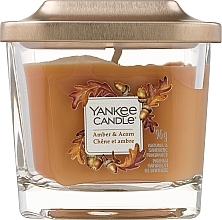Świeca zapachowa - Yankee Candle Elevation Collection Amber & Acorn — Zdjęcie N1