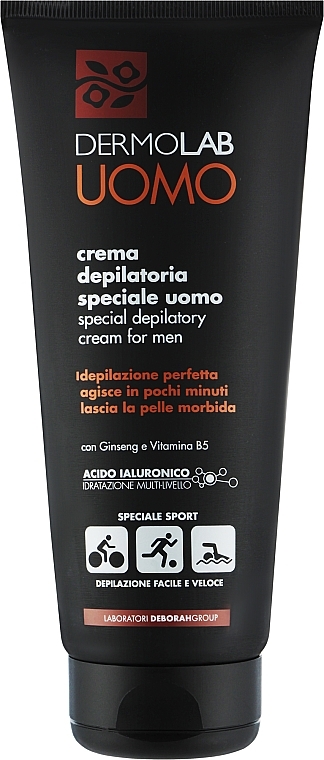 Krem do depilacji dla mężczyzn - Deborah Dermolab Uomo Depilatory Cream — Zdjęcie N1