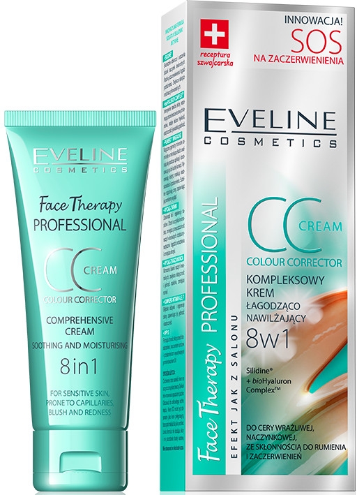 Kompleksowy krem łagodząco-nawilżający - Eveline Cosmetics Face Therapy Professional