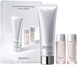 Zestaw - Sensai Cellular Performance Mask Limited Edition (mask/100ml + lot/20ml + emulsion/20ml) — Zdjęcie N1