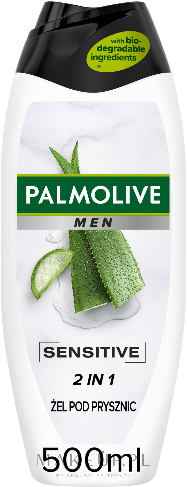 Żel pod prysznic z aloesem i witaminą E dla mężczyzn - Palmolive Men Sensitive — Zdjęcie 500 ml