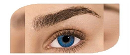 Kolorowe soczewki kontaktowe, 2 sztuki, brilliant blue - Alcon FreshLook Colorblends — Zdjęcie N2