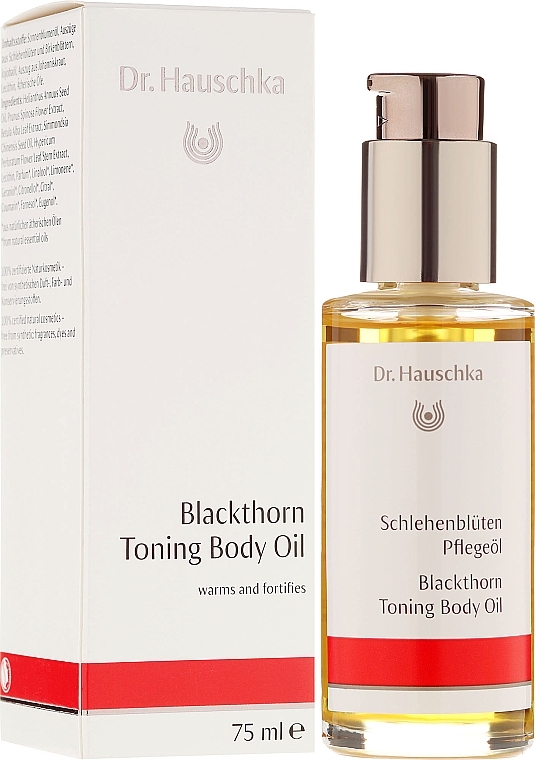 PRZECENA! Olejek do ciała z tarniną - Dr Hauschka Blackthorn Toning Body Oil * — Zdjęcie N2