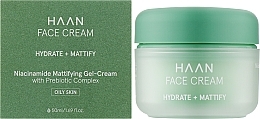 Krem do cery tłustej - HAAN Niacinamide Face Cream Hidrate + Mattify — Zdjęcie N2