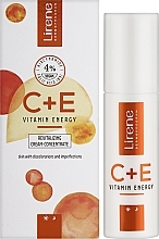 Rewitalizujący krem ​​do twarzy - Lirene C + E Vitamin Energy Cream — Zdjęcie N2
