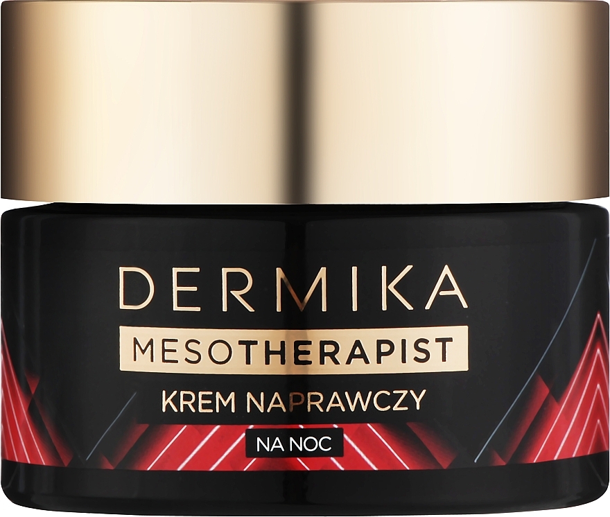 Naprawczy krem do twarzy na noc - Dermika Mesotherapist Cream — Zdjęcie N1