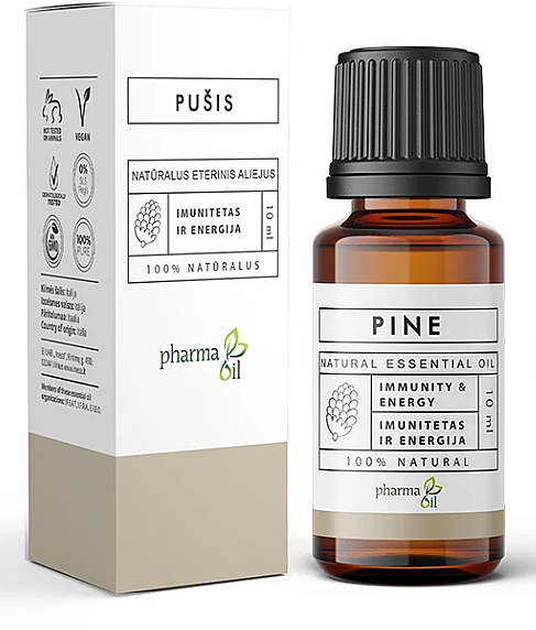Olejek eteryczny Sosna - Pharma Oil Pine Essential Oil — Zdjęcie N1