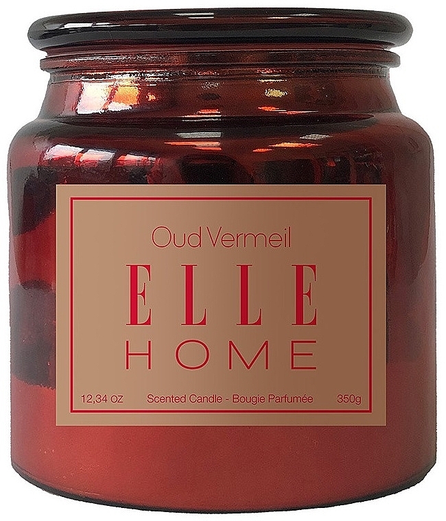 Świeca zapachowa - Elle Home Oud Vermeil Scented Candle — Zdjęcie N1