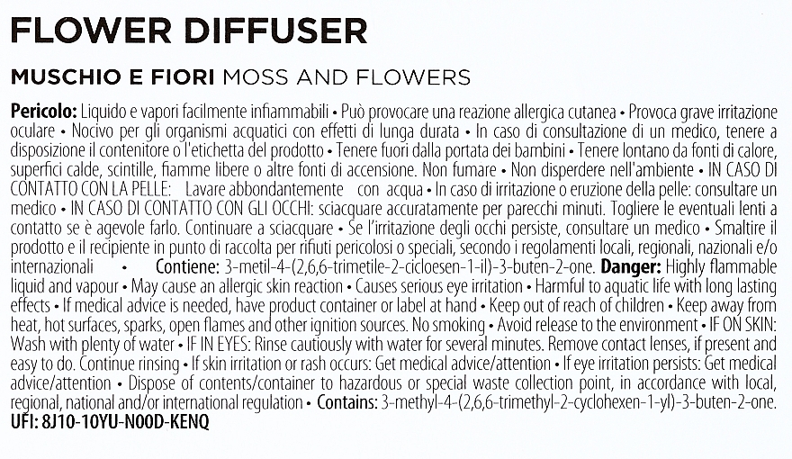 Dyfuzor zapachowy - Muha Flower Musk & Flowers — Zdjęcie N3