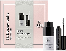 Kup Zestaw - Usu Cosmetics Rutina K-Beauty Eye (ser/15ml + mascara/8ml)