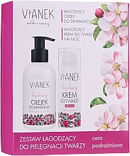 Kup Zestaw łagodzący do pielęgnacji twarzy - Vianek (oil 150 ml + night/cream 50 ml + mask 10 ml)