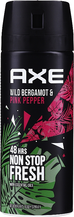 Antiperspirant w sprayu - Axe Wild Fresh Bergamot & Pink Pepper — Zdjęcie N1