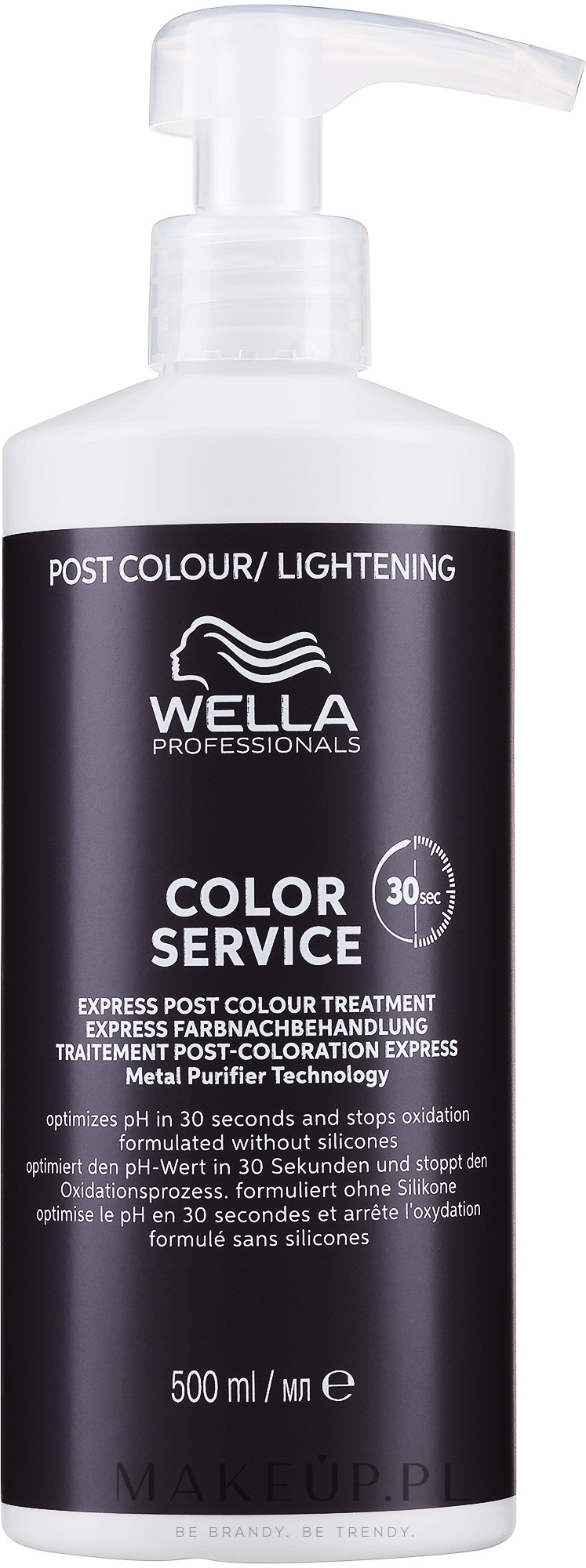 Ekspresowa pielęgnacja włosów po koloryzacji - Wella Professionals Color Motion+ Express Post-Color Treatment — Zdjęcie 500 ml