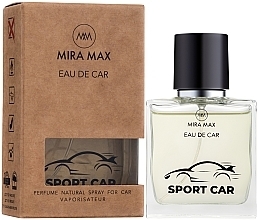 Odświeżacz powietrza do samochodu - Mira Max Eau De Car Sport Car Perfume Natural Spray For Car Vaporisateur — Zdjęcie N2