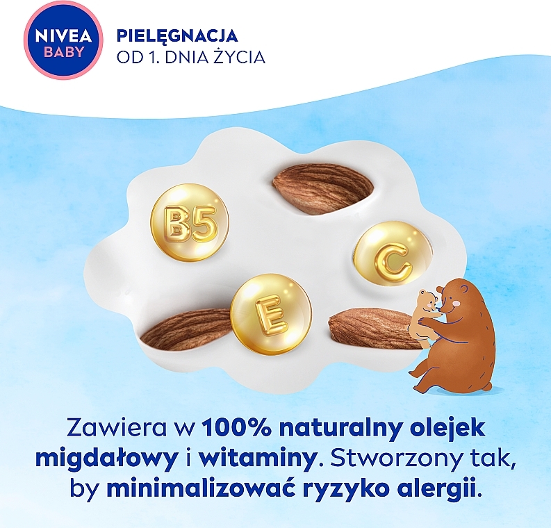 Krem Pielęgnacyjny do twarzy i ciała - Nivea Baby Care Cream — Zdjęcie N6