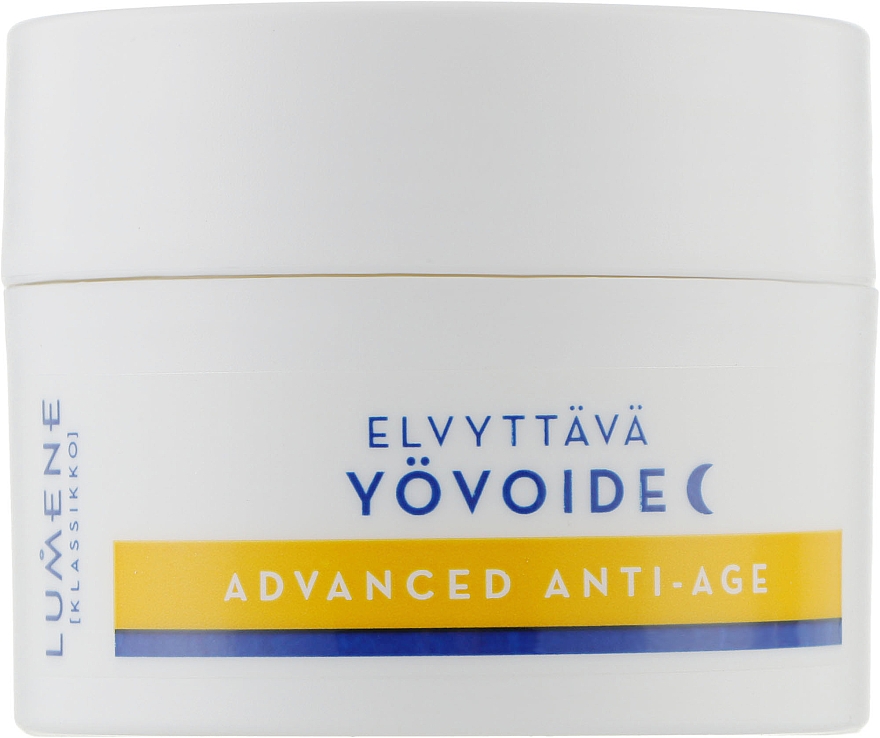 Rewitalizujący krem przeciwstarzeniowy do twarzy na noc - Lumene Advanced Anti-Age Revitalizing Rich Night Cream