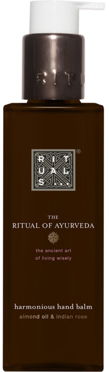 Balsam do rąk - Rituals The Ritual of Ayurveda Handbalsam Almond Oil & Indian Rose
