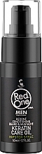 Kup Odżywczy olejek keratynowy do brody - Red One Conditioning Beard & Mustache Keratin Care Oil