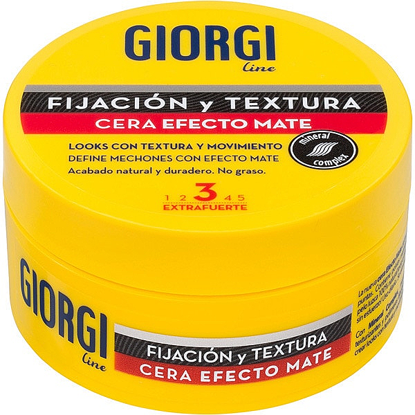 Matujący wosk do włosów - Giorgi Line Matte Effect Wax Nº3 — Zdjęcie N1