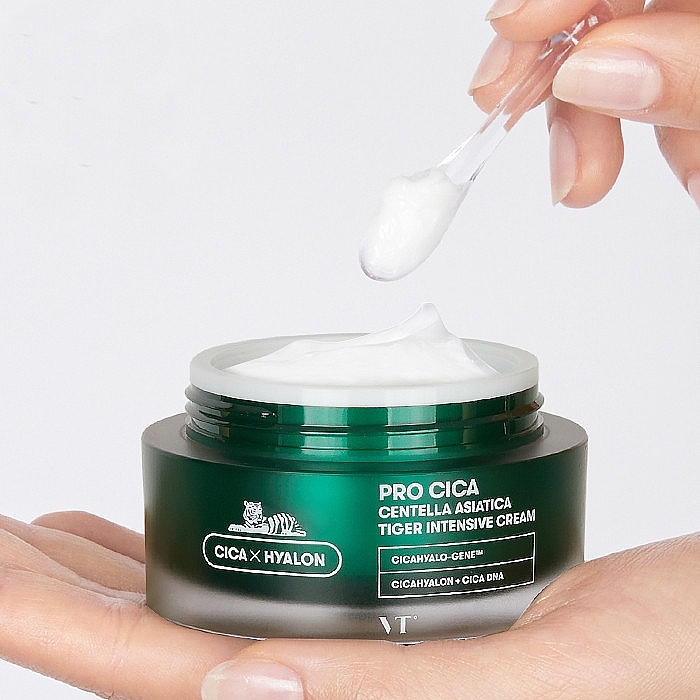 Intensywny krem do twarzy - VT Cosmetics Pro Cica Centella Asiatica Tiger Intensive Cream — Zdjęcie N4