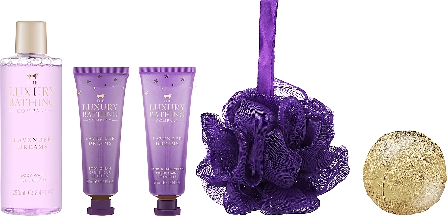 Zestaw, 4 produkty - Grace Cole The Luxury Bathing Lavender Dreams Sweet Dreams — Zdjęcie N2