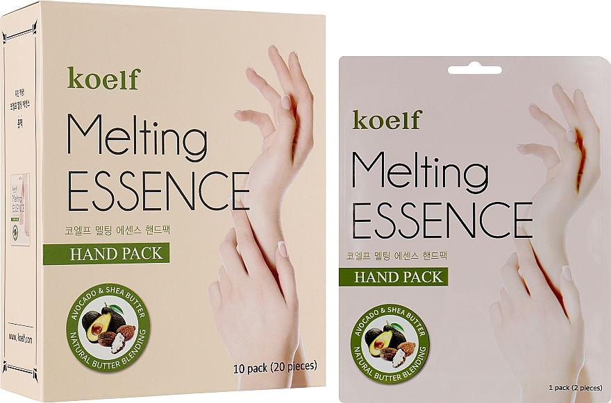 Maska do rąk - Petitfee & Koelf Melting Essence Hand Pack — Zdjęcie N4