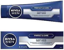 Ochronny krem do golenia - NIVEA MEN Protect & Care Shaving Cream — Zdjęcie N1