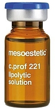 Mezokoktajl lipolityczny - Mesoestetic C.prof 221 Lipolytic Solution — Zdjęcie N1
