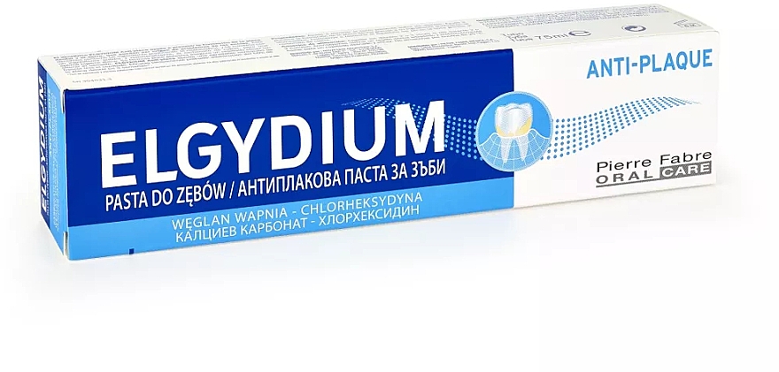 Pasta do zębów, antybakteryjna - Elgydium Anti Plaque