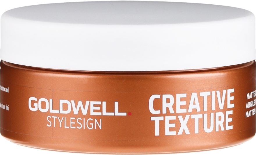 Matująca pasta do stylizacji włosów - Goldwell StyleSign Creative Texture Matte Rebel Clay — Zdjęcie N1