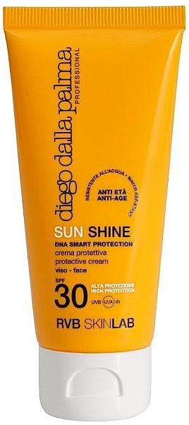 Krem do opalania twarzy SPF 30 - Diego Dalla Palma Sun Shine Protective Face Cream — Zdjęcie N1