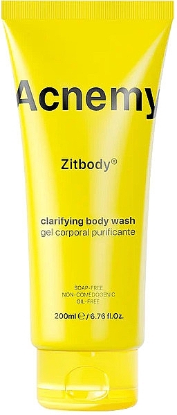 Żel oczyszczający do problematycznej skóry ciała - Acnemy Zitbody Purifying Body Wash — Zdjęcie N1