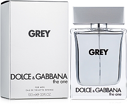 Dolce & Gabbana The One Grey Intense - Woda toaletowa — Zdjęcie N2