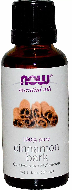 Olejek cynamonowy - Now Foods Essential Oils 100% Pure Cinnamon Bark — Zdjęcie N1