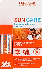 Pomadka ochronna do ust z filtrami UV SPF 30 - Floslek Sun Care — Zdjęcie N1