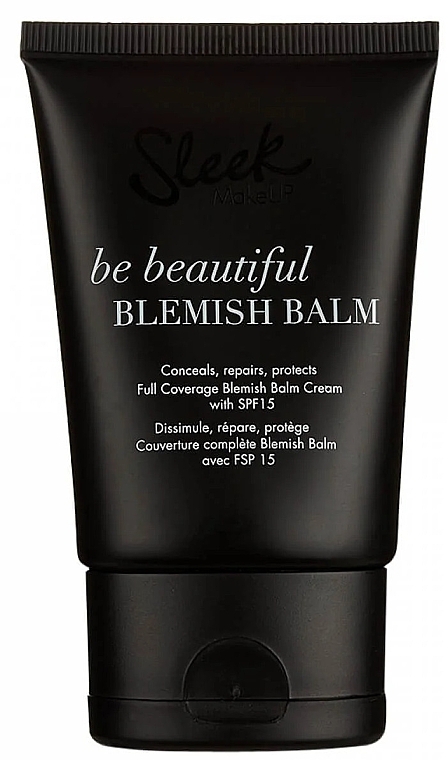 Tonalny balsam do twarzy - Sleek MakeUP Be Beautiful Blemish Balm — Zdjęcie N1
