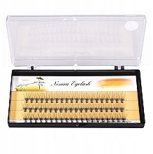 Sztuczne rzęsy C, 9 mm, 60 szt . - Nesura Eyelash Premium — Zdjęcie N3