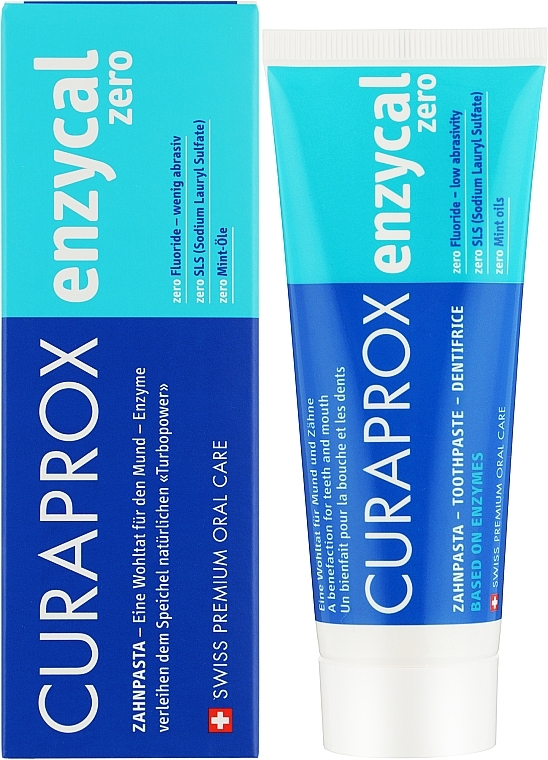 Pasta do zębów - Curaprox Enzycal Zero Toothpaste — Zdjęcie N2