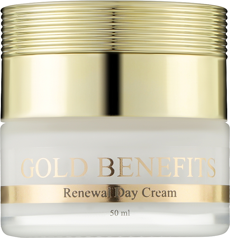 Odbudowujący krem na dzień - Sea of Spa 24K Gold Gold Benefits Omega & Hyaluronic Acid Renewal Day Cream — Zdjęcie N1
