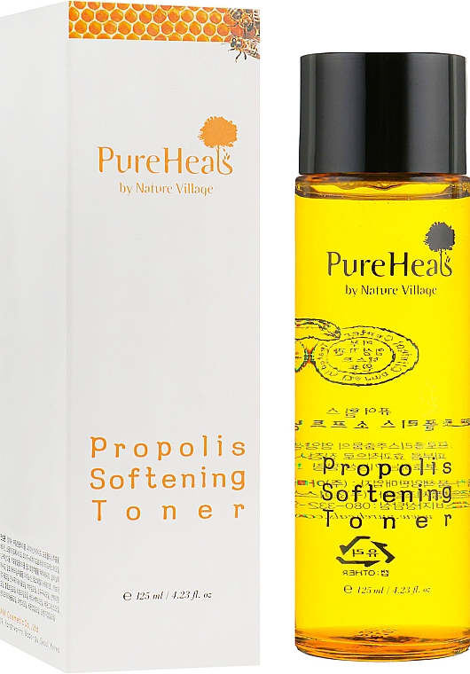 Tonik z ekstraktem z propolisu do skóry wrażliwej - PureHeal's Propolis Softening Toner — Zdjęcie N1