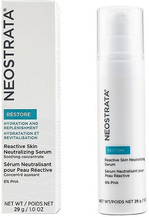 Neutralizujące serum kojące do twarzy - Neostrata Restore Reactive Skin Neutralizing Serum 6% PHA — Zdjęcie N1