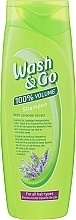 Szampon z ekstraktem z lawendy do włosów pozbawionych objętości - Wash&Go — Zdjęcie N1