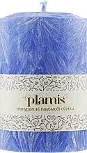 Kup Dekoracyjna świeca palmowa, niebieska - Plamis