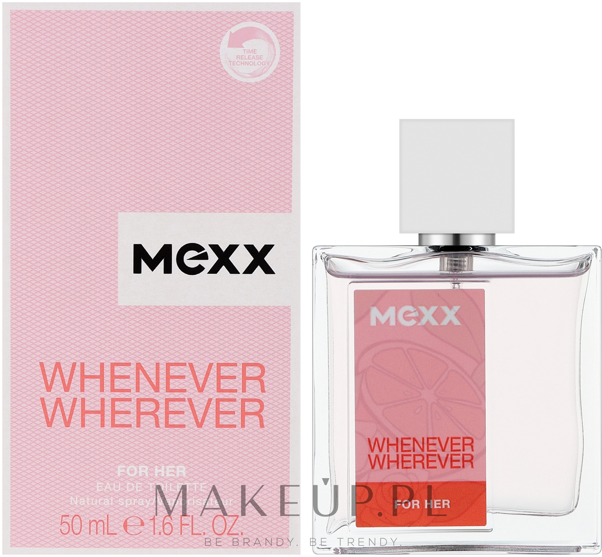 Mexx Whenever Wherever For Her - Woda toaletowa — Zdjęcie 50 ml